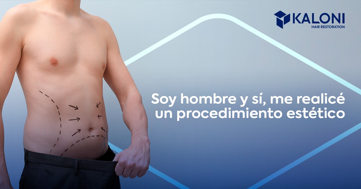 procedimiento estético hombre